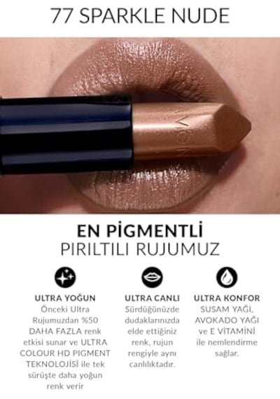 Ultra Shimmer Ruj - Sparkle Nude Diğer