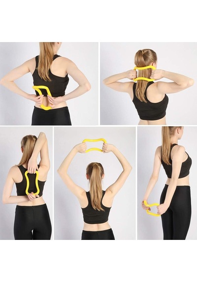 Gymo Yoga Pilates Halkası Mavi