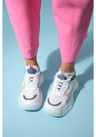 Luvishoes Opole Beyaz Multi Kadın Spor Ayakkabı Beyaz