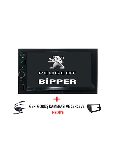 Peugeot Bipper Multimedya Double Teyp Bt-Usb Dokunmatik Ekranlı Peugeot Bipper Multimedya Double Teyp Bt-Usb Dokunmatik Ekranlı
