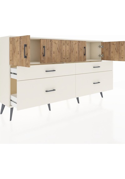 Arges Konsol 2 Raflı 4 Çekmeceli 4 Kapaklı 176x30x99 Aytaşı-çam/a Aytaşı-çam/aytaşı Arges Konsol 2 Raflı 4 Çekmeceli 4 Kapaklı 176x30x99 Aytaşı-çam/a Aytaşı-çam/aytaşı