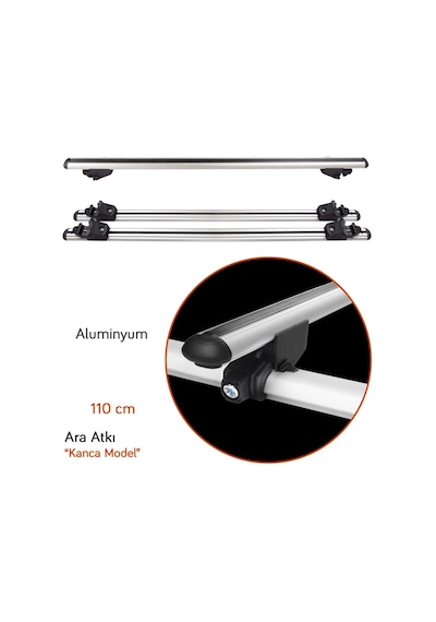 Nyf Kanca Model Ara Atkı Aluminyum 110 Cm