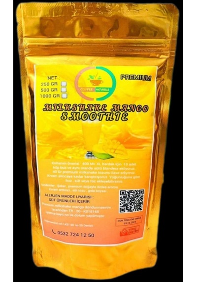 Coffee Naturelle Milkshake & Smoothie Mango 1 KG