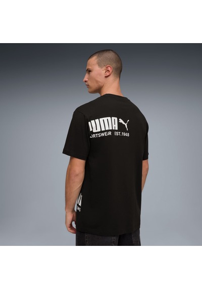 Puma Sport Graphic Erkek Siyah Tişört 692169-01