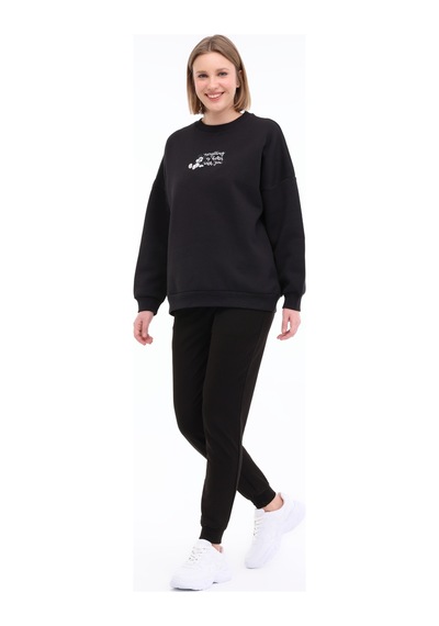 Kinetix Wb Jogger 22sn86 5fx Siyah Kadın Eşofman Altı 000000000101931667 Çok Renkli