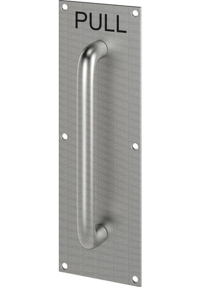 Lockway Paslanmaz Pull Handle Yazılı