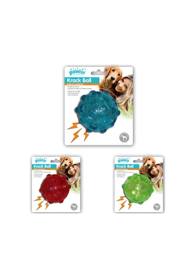 Pawise - 862 - Krack Sesli Top Köpek Oyuncağı - Aconcept - 7,5 Cm