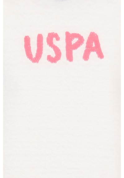 U.s. Polo Assn. Kız Çocuk Sweatshirt 50317981-vr256 İnci
