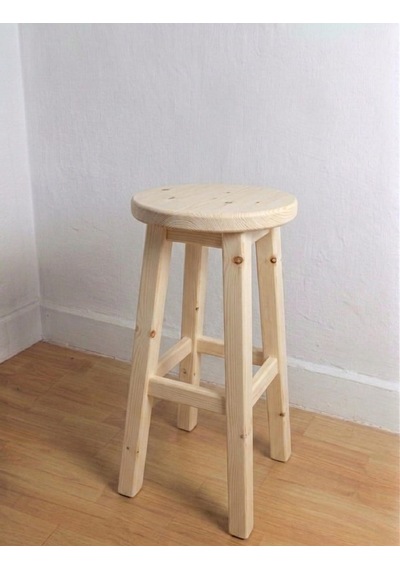Ahşap Tabure 65 Cm /