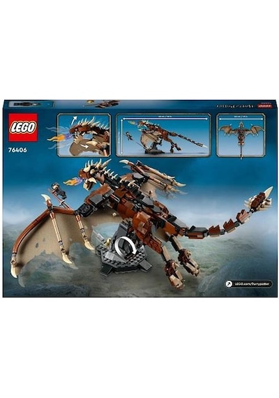 LEGO® Harry Potter 76406 Macar Boynuzkuyruk Ejderhası 671 Parça