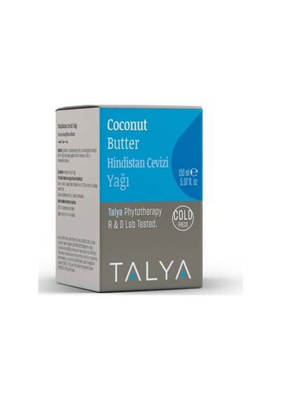 Talya Soğuk Sıkım %100 Saf ve Doğal Katı Hindistan Cevizi Yağı 150 ML