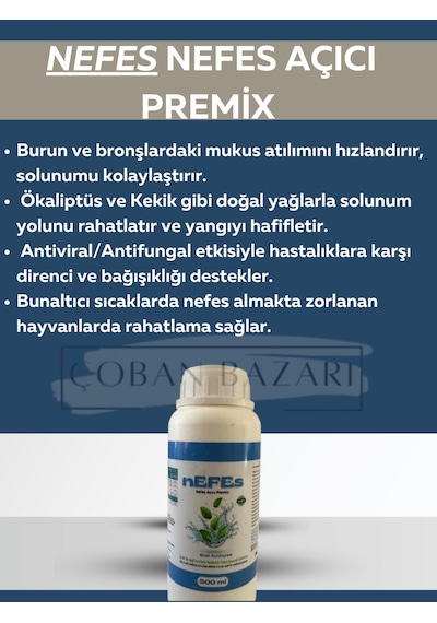 Nefes Nefes Açıcı Premix 500 Ml