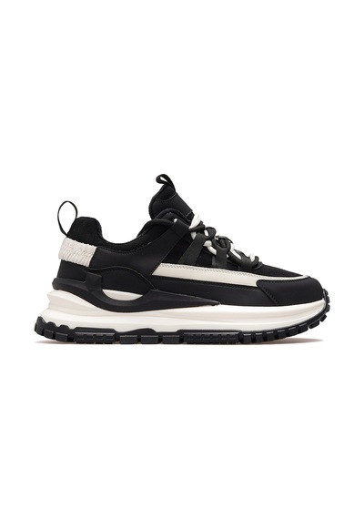 Guja Kadın İçi Polarlı Sneaker Günlük Ayakkabı 25k 25k331 Z Siyah Siyah