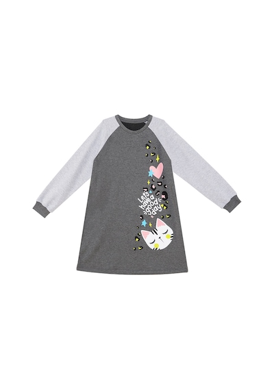 Denokids Mshb&g Vahşi Kedi Kız Çocuk Elbise Çok Renkli