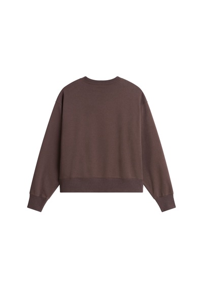 The North Face W Tnf Essentıal Sımple Dome Boxy Os Crew Kadın Sweatshirt Nf0a8hby1oı1 Kahverengi