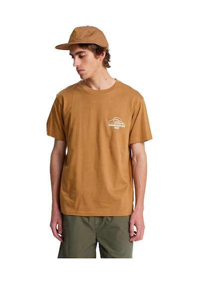 Quiksilver Blıss Poınt Erkek Tişört Eqyzt08259-qk.3106 Kahverengi