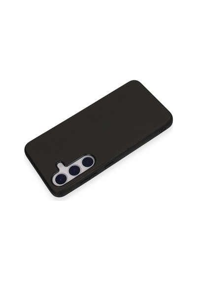 Newface - 821 - Samsung Galaxy S24 Kılıf Taft Kapak - - Edntrend - Titan Gri