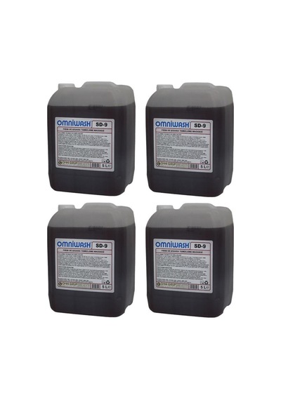 Omniwash Sd-9 Yağ Sökücü Fırın Ve Izgara Temizleme Maddesi 5000ml 4 Adet