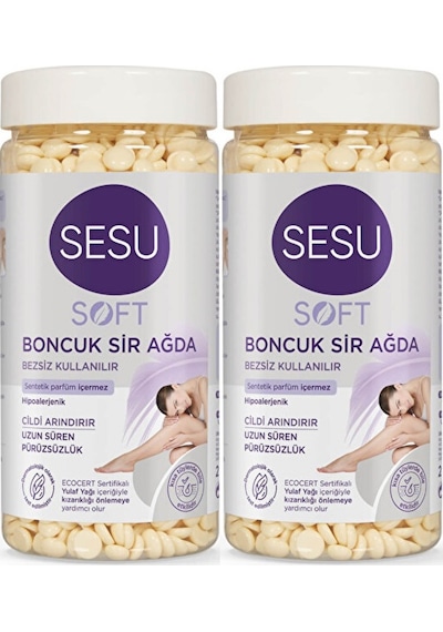 Sesu Boncuk Sir Ağda 250gr Soft 2 Li Set