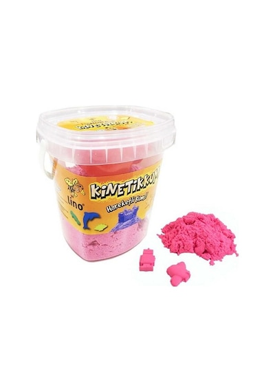 Lino Pembe Kinetik Kum 3 Kalıp 500gr