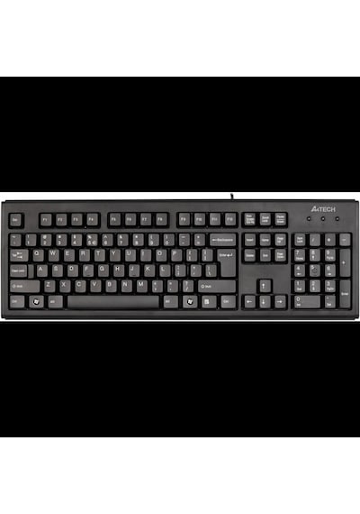 A4 Tech Km-720, Siyah, Usb Kablolu, Türkçe Q, Multimedya Klavye