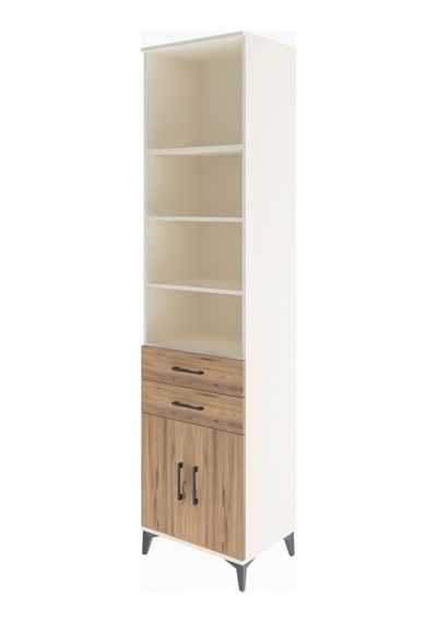 Hyperion Dolap 5 Raflı 2 Çekmeceli 2 Kapaklı 60x44x243 Aytaşı... Aytaşı