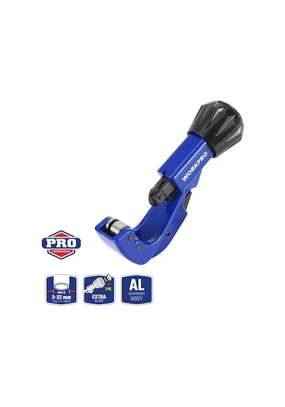 Workpro Wp301005 3-32mm Profesyonel Bakır Boru Kesme Makası + 1 Adet Yedek Bıçak
