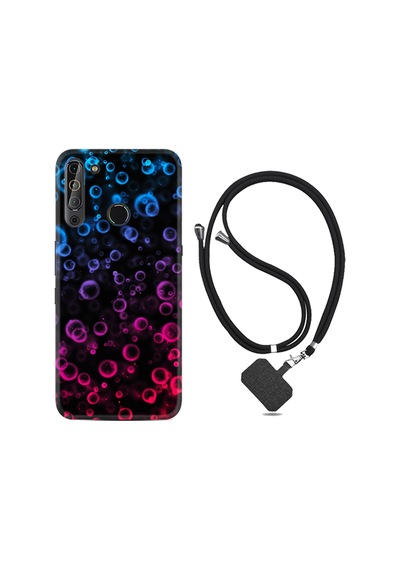 Casper Via X20 Kılıf Boyun Askılı Color Bubles 1697