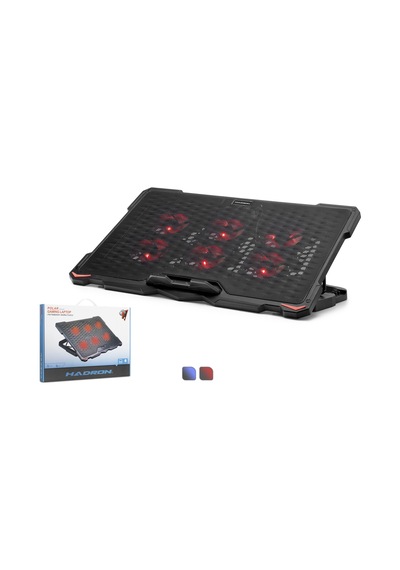 Hadron Hdx4255 Laptop Soğutucu 6 Fan Led - Siyah