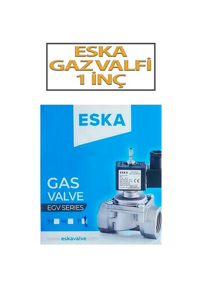 Doğalgaz Gaz Valfi 1 İnç Selonoid Vana