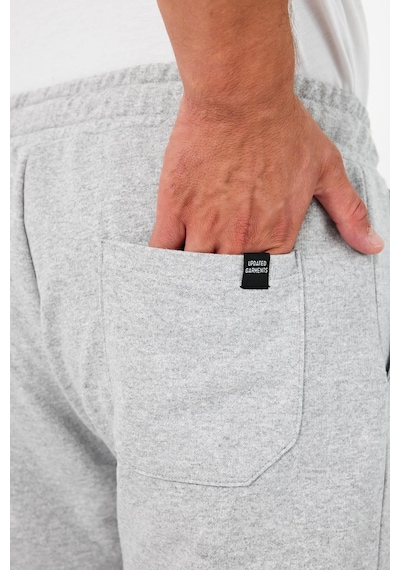 Comeor Kalın Siyah-antrasit Erkek 2'li Eşofman Altı Jogger Arka Cepli Paça Lastikli Regular Fit Şardonsuz Cmre97 001