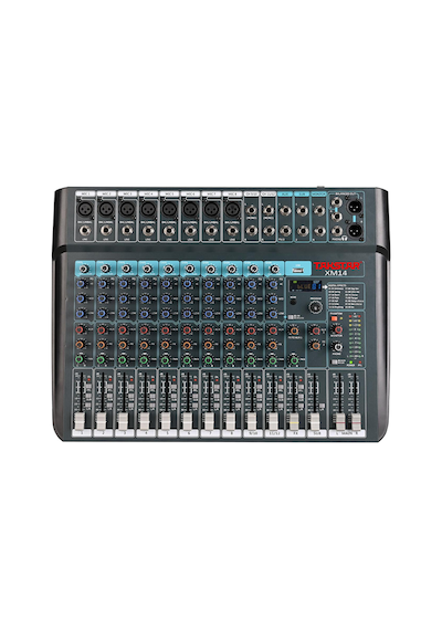 Takstar 12 Kanal Lcd Ekranlı Analog Mixer