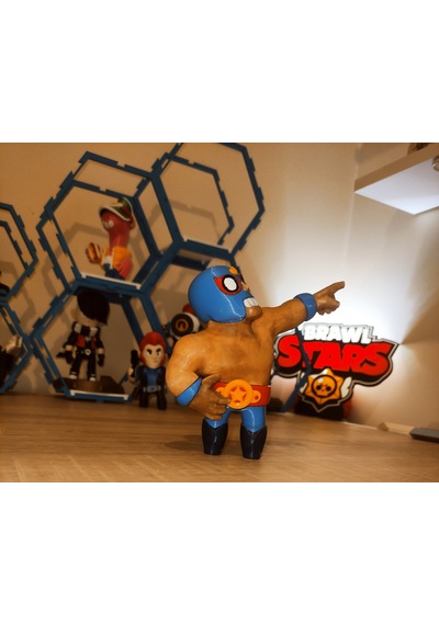 Brawl Stars Elprimo Figür