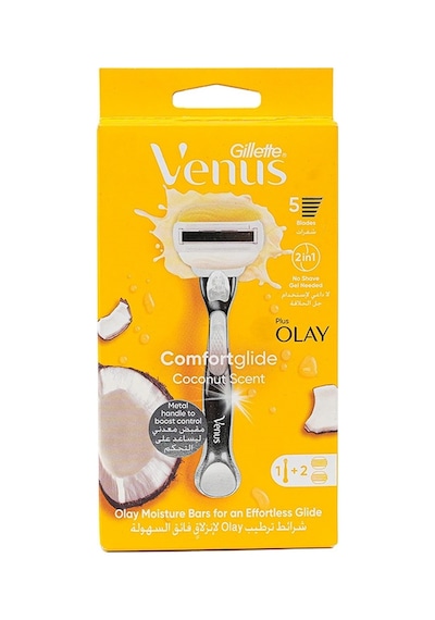 Gillette Venus Comfortglide Olay Kadın Tıraş Makinesi + 2 Yedek Başlık