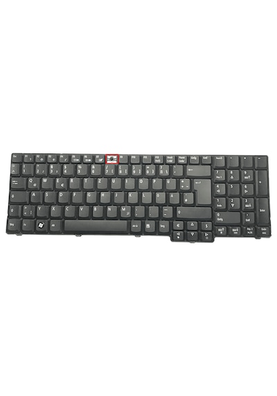 Acer Aspire 8530g Nsk-aff0g Alman Versiyon Dizüstü Bilgisayar Klavye