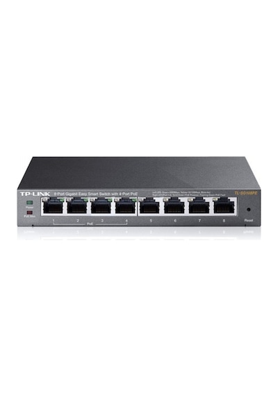 TP-LINK TL-SG108PE 8 PORT 10/100/1000 4 PORT  POE EASY SMART DESK