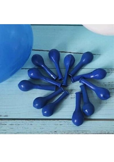 5 İnç Lacivert Mini Balon 10 Adet