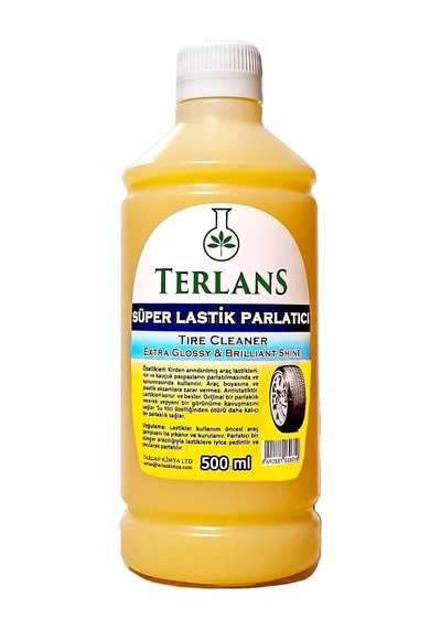 Terlans Lastik Parlatıcı Jel 500 Ml Tire Cleaning Gel Extra Glossy
