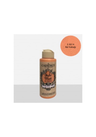 Style Matt Akrilik Boya 120 Ml Bal Kabağı Turuncu Turuncu
