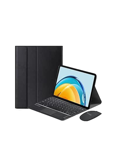 Huawei Uyumlu Matepad 11 2023 Bt Touchpad Klavye+mouse+stand Kılıf-bkk7