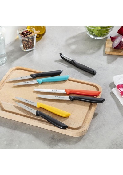 Colorfood Tırtıklı Soyma Bıçağı 8cm Sarı 005 Sarı