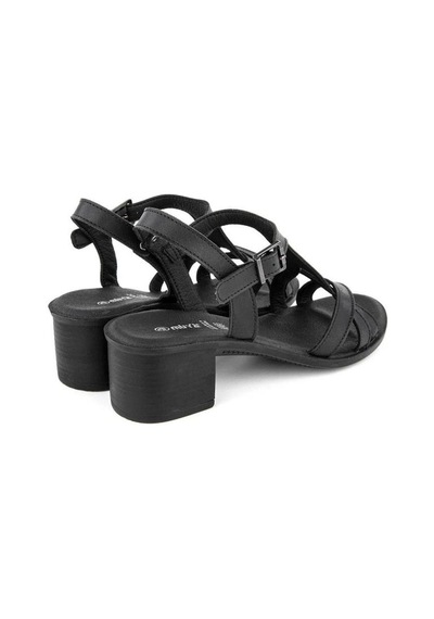 Muya Demy 32002-001 Anatomik Taban Kadın Sandalet Siyah 36-40 Siyah