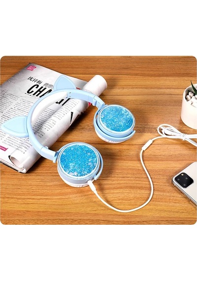 Ally Kedi Kulak Simli Kablolu Mikrofonlu Kulaküstü Kulaklık 3.5mm Jack- 5775 Belirtilmemiş