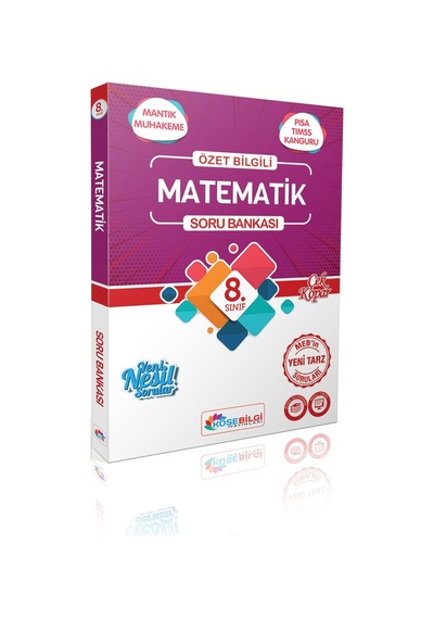 8. Sınıf Matematik Özet Bilgili Soru Bankası -  Köşebilgi Yayınları
