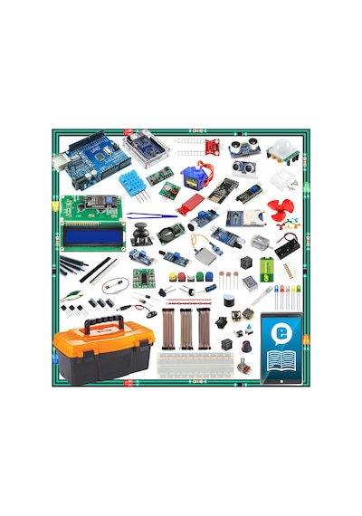 Arduino Seti İleri Düzey Uno R3 ( Ch340 ) Toplam: 344 Parça