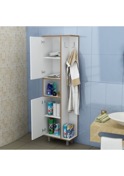 Çok Amaçlı Dolap Banyo Mutfak Kiler Green