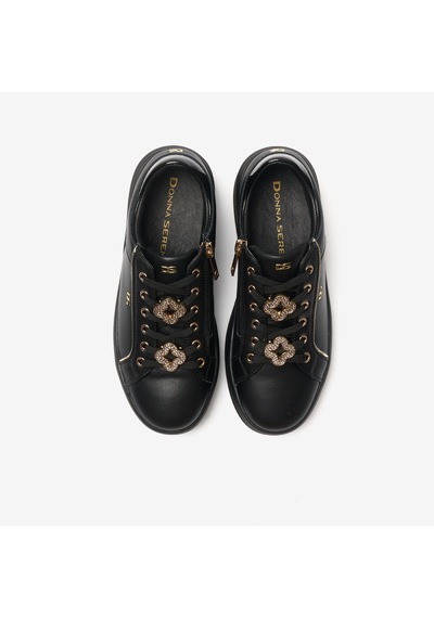 Black Sneaker Kadın 186333mk Donna Serena siyah