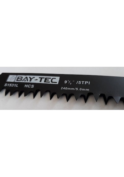 Bay-Tec Ağaç Kemik Tilki Kuyruğu Testere Bıçağı 240 x 5.0 MM 5 Adet