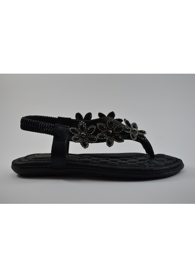 Beety Ts-402 Siyah Kadın Sandalet Siyah