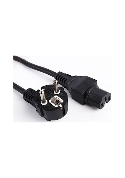 C15 Oluklu Power Güç Kablosu - C15 Oyuklu Power Kablo - 1.8 mt